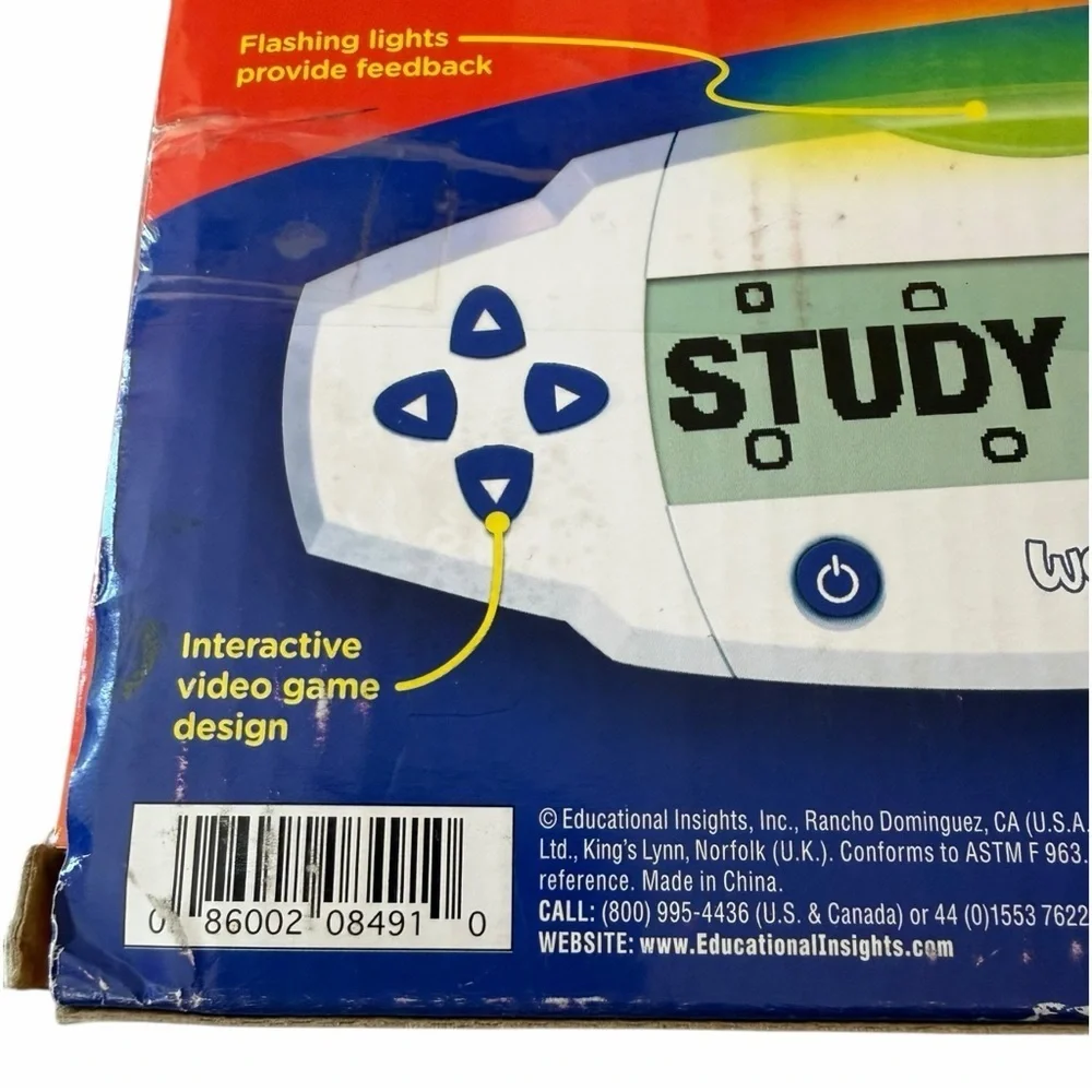 Educational Insights Wordiac English Language Vocabulary Handheld Game Open Box